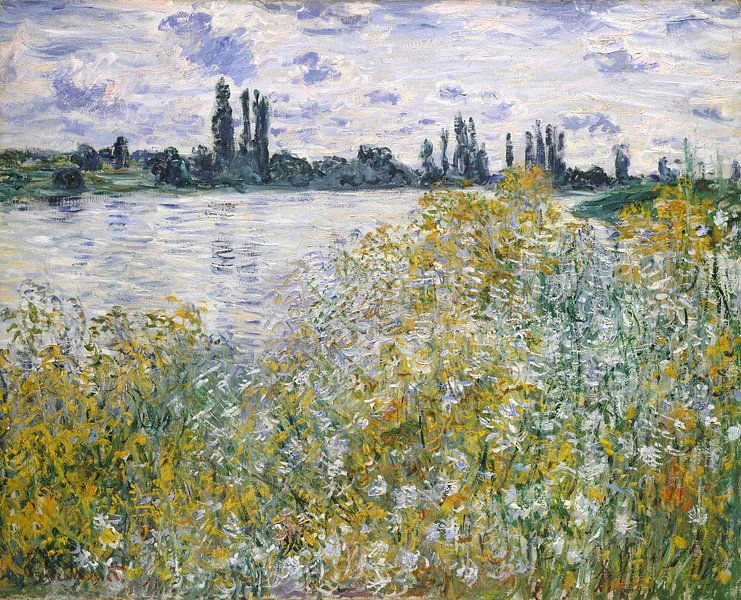 Île aux Fleurs bei Vétheuil, Claude Monet von Meisterhafte Meister