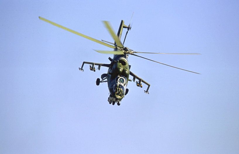Mi24 &quot;Hind&quot; im Zuflug von Joachim Serger