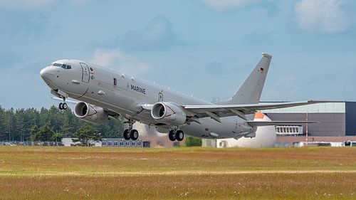 Deutsche Marine Boeing P-8A Poseidon patrouillevliegtuig.