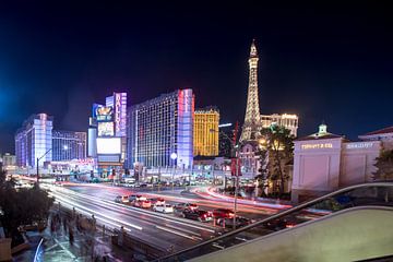 Las Vegas by night van De wereld door de ogen van Hictures