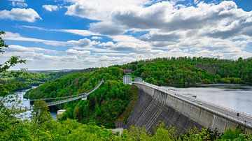 Uitzicht op de Rappbode Dam met de Titan RT hangbrug van Andreas Völkel