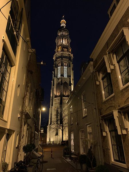 Lange Jan abbey tower Middelburg by Eric Janse