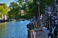 Een zomerse dag in Amsterdam van Marije van der Vies thumbnail