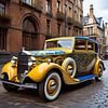 Klassiek auto met een vleugje kunst van Gert-Jan Siesling