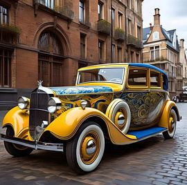 Oldtimer mit einem Hauch von Kunst von Gert-Jan Siesling