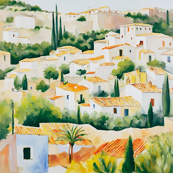 Toscani Saint Painting by ComfortQ