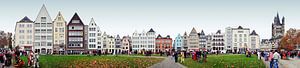 Cologne Frankenwerft / Panorama du Rhin