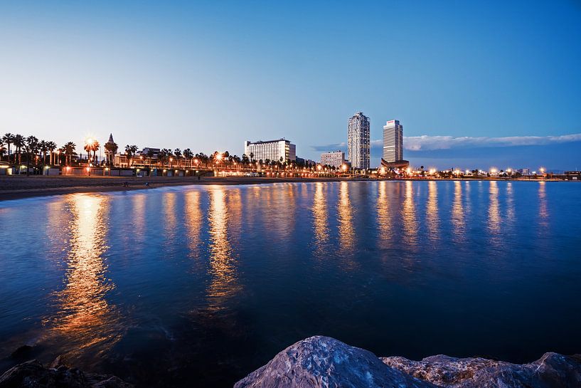 Barcelona - La Barceloneta / Somorrostro Beach. by Alexander Voss
