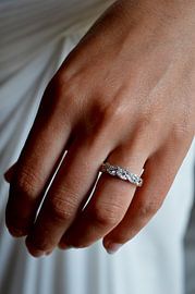 Loyalität, Detail, Ring, Hand von Eveline De keukelaere
