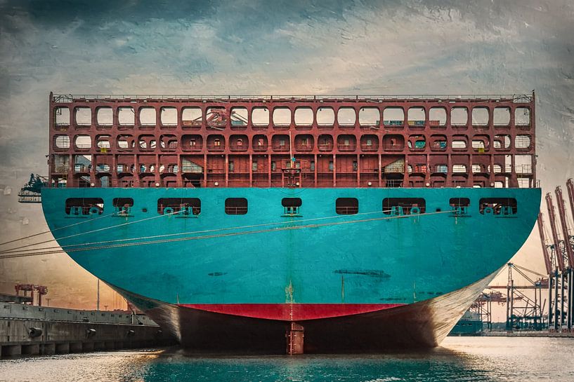 Hamburg - Unload by Sabine Wagner
