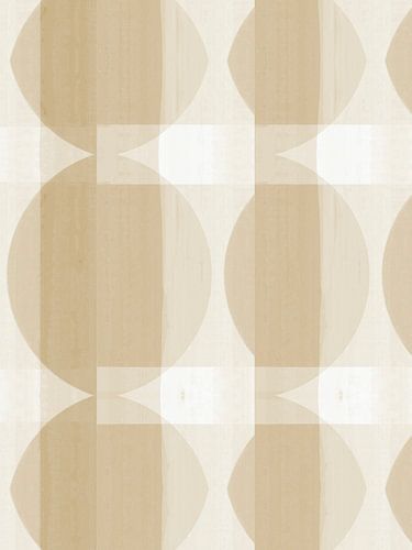 Abstracte Bauhaus-vormen Zandkleuren