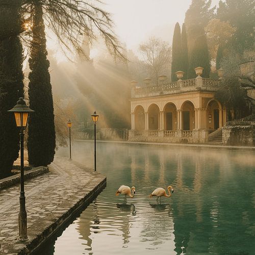 Flamingo's in the old town.