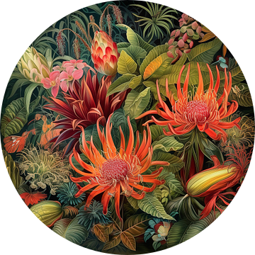 Botanische bloementuin van Carla van Zomeren