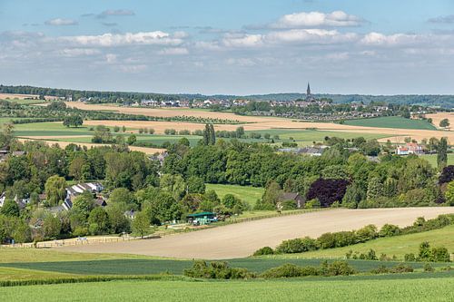 Uitzicht op kerkdorpje Vijlen