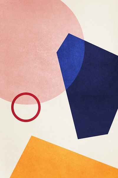 Color Geometry no. 5 van Adriano Oliveira