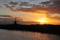 Windmill in backlight / Windmill in backlight