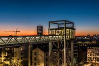 Der Poelaert-Platz bei Sonnenuntergang von Werner Lerooy Miniaturansicht