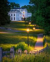 Pad naar de Witte Villa van park Sonsbeek in Arnhem
