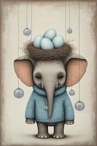 Mon Bebe d''Winter - olifant