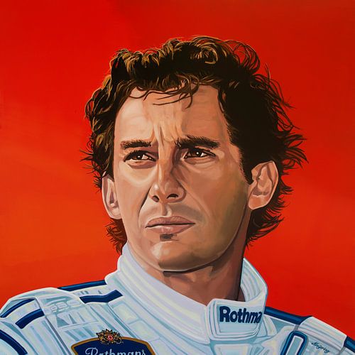Ayrton Senna Painting