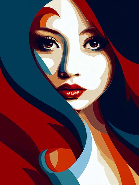 Feminine strength in bright colours by Frank Heinz