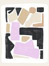 Modern Abstract NO.3 Black Lilac by Bohomadic Studio thumbnail