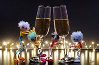 Proostende Fubby's die wat te vieren hebben.