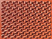 Relief D1 Leder von Frans Blok - Fotos, Kunst und weitere Wanddekoration Miniaturansicht