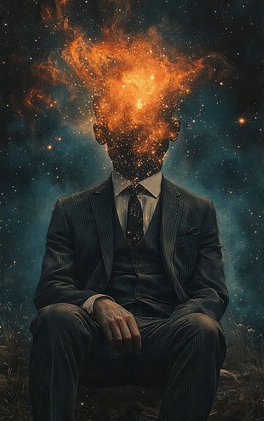 Man getransformeerd door sterren van Lufy