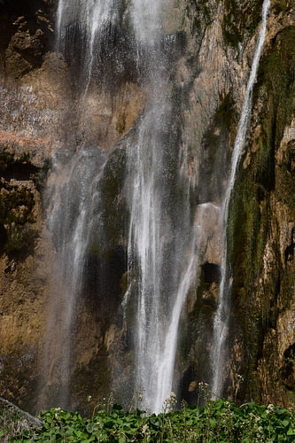 Waterfall in Plitvička Jezera