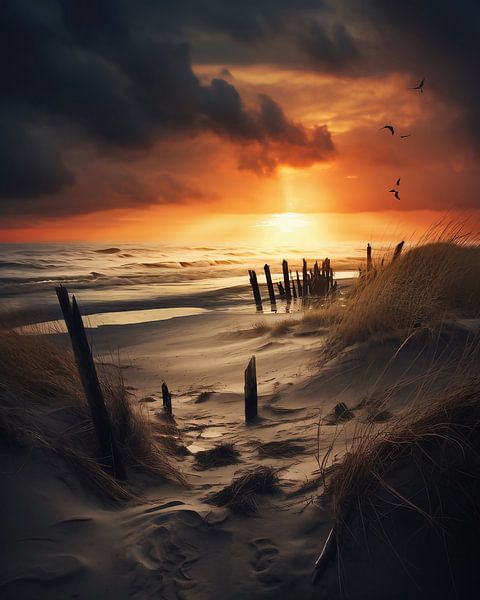 Wunderschöne Ostsee von fernlichtsicht