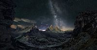 The Milky Way in the Dolomites