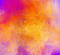 Oranje, Blauwe kleur rush