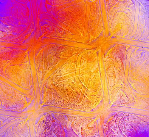 Oranje, Blauwe kleur rush