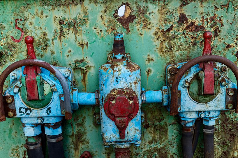 Parts old machine by george vogelaar