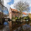 Zuidsingel met zicht op de Muurhuizen in Amersfoort van Martin Stevens