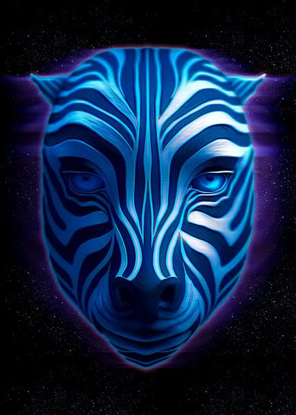 zebra mask by ahmad hanan attaki
