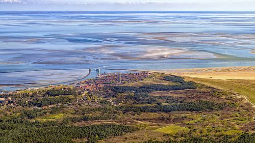 Terschelling, les Wadden et le continent sur Roel Ovinge