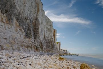 Chalk cliffs at Ault France by Menno Schaefer