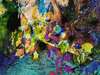 Modern, Abstract Digital Artwork - Love And Stardust