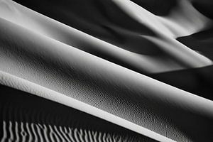 Sahara-Wüste. Sanddünen. Detail.