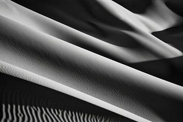 Sahara-Wüste. Sanddünen. Detail.