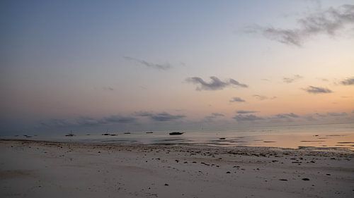 Zonsopkomst in pastel.