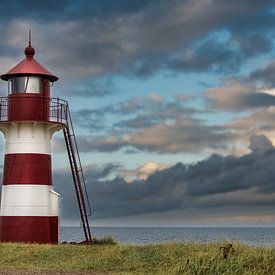 Leuchtturm Streur, Dänemark von Guy Lambrechts