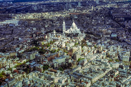 De heuvel van Montmartre in de jaren ’70