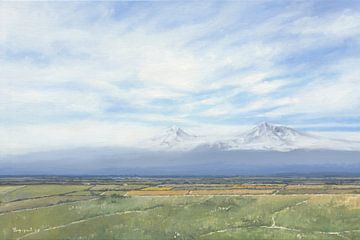 Mount Ararat Turkey by Yuri Sung