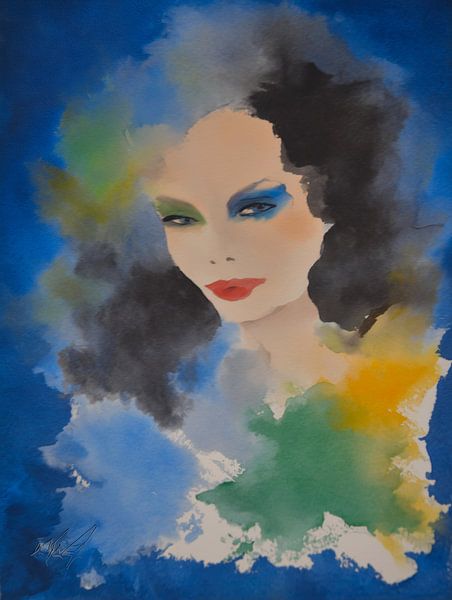 Une aura colorée par Frank Heinz