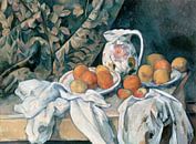 Stillleben mit Vorhang, Paul Cézanne von The Masters Miniaturansicht