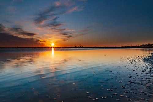 Sunset at the Oosterschelde