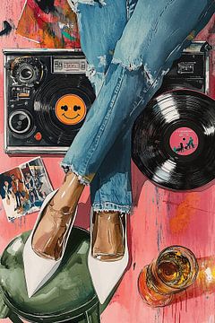 Vinyl & Vintage in Style van Studio BB